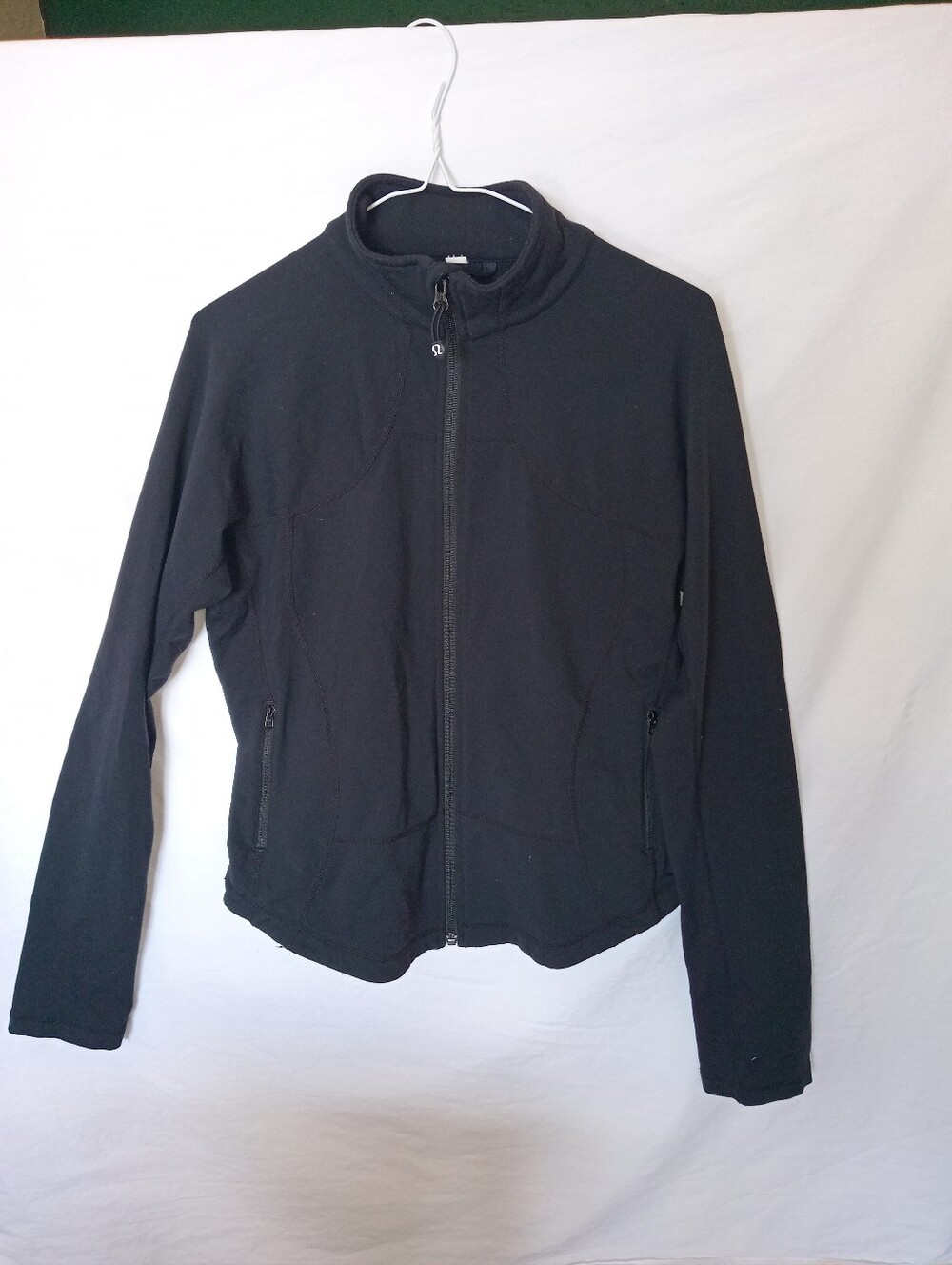 Lululemon Black Full-Zip Athletic Jacket - Size 12